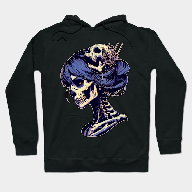 death's royalty Hoodie by hunnydoll